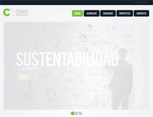 Tablet Screenshot of coraliae.com